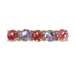 Unique Bargains Two-color Rhinestone Shoelace Charms 1 Pc - 1 of 4
