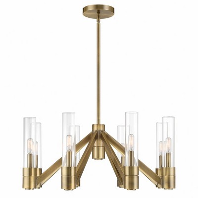 Norwell Lighting Rohe 8 - Light Chandelier in  Antique Brass