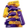 MasterPieces Real Wood Block Tumble Towers - NFL Minnesota Vikings - 3 of 4