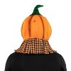 Morris Costumes Scarecrow Pumpkin Head Halloween Costume Mask - Orange - 2 of 2