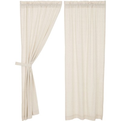 Simple Life Flax Natural Panel Set of 2 84x40  VHC Brands