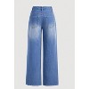 TIME HOLLOW Vintage Loose Fit Denim Jeans - 2 of 3