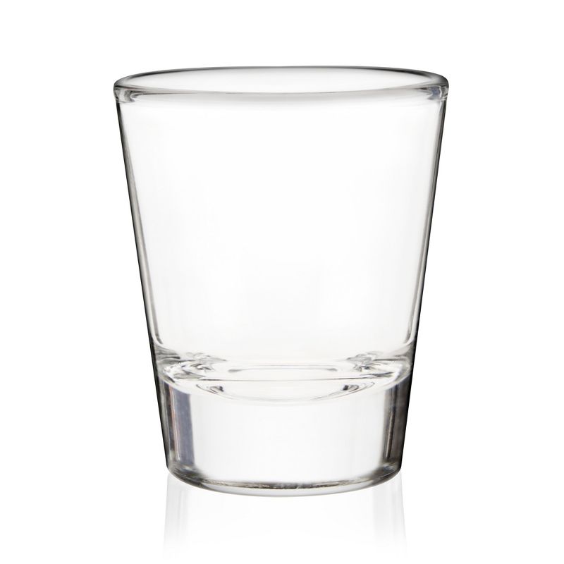 True Set of 6 Classic Shot Glasses, 1.5 Oz Shot Glass Set, Dishwasher Safe Cocktail Measuring Glass, Clear Finish, 3 of 8