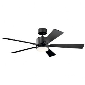 Kichler Lighting Lucian 1 - Light Ceiling Fan in  Black - 1 of 4