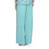 Women's Chiffon Straight Leg Pant - Alex Evenings - 2 of 3