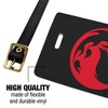 Magic The Gathering Red Mana Symbol Luggage ID Tags Set of 2 - 2 of 4