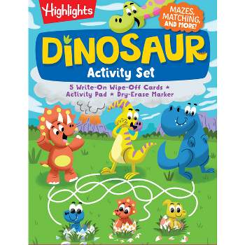 Dinosaur Activity Set - (Highlights Puzzle and Activity Sets) (Paperback)