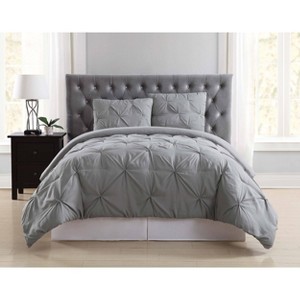 Truly Soft Everyday Pleated Duvet Cover Set - 1 of 3