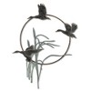 SPI Home Duck Trio Garden Wall Hanging – 40.5" Tall Bronze Metal Flying Duck Silhouette for Indoor or Outdoor Rustic Wall Décor - 3 of 3