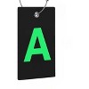 Highwind Fully Bendable Luggage Bag Tag Initial, Yellow - 2 of 2