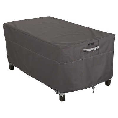 Classic Ravenna Rectangular Coffee Table Cover-Dark Taupe