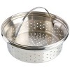 Spice By Tia Mowry Savory Saffron 5 Quart Ceramic Nonstick Aluminum Dutch Oven with Lid and Steamer - 3 of 4