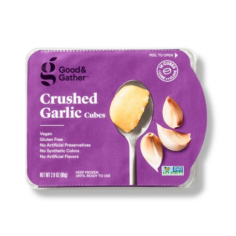 Frozen Crushed Garlic Cubes - 2.8oz - Good & Gather™ - image 1 of 2