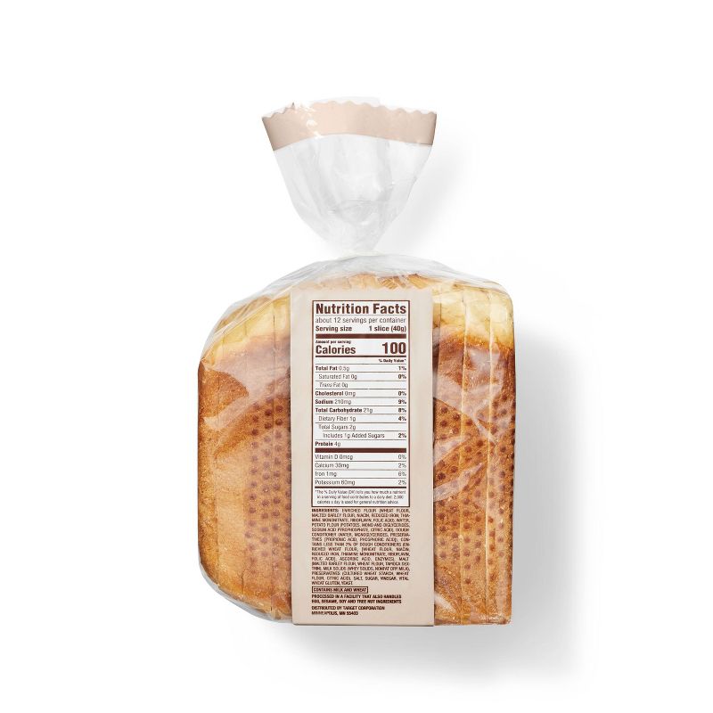 Sliced Cottage Bread - 17oz - Favorite Day&#8482;, 4 of 5