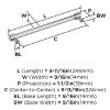 Amerock Faircrest Pull for Cabinets, Drawers, and Furniture - 4 of 4