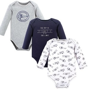 Luvable Friends Hudson Baby Long-Sleeve Bodysuits - 1 of 2