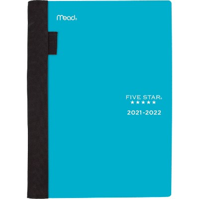 2021-22 Advance Academic Weekly/Monthly Planner 5.5" x 8.5" Teal - Five Star