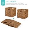Best Choice Products Hyacinth Storage Baskets, Set of 5 - 4 of 4