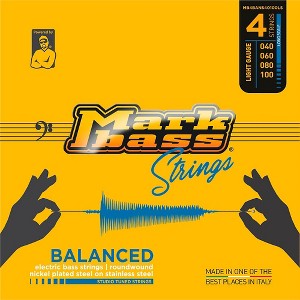 Markbass Studio Tuned Series Electric Bass Nickel on Stainless Strings - 1 of 1