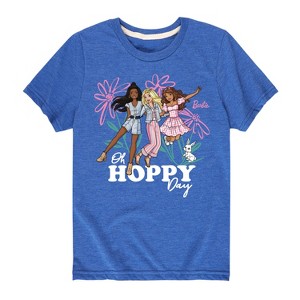 Boys' - Barbie - Easter Short Sleeve Graphic T-Shirt - 1 of 3
