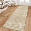 Indoor Modern Washable Geometric Checkered Floor Carpet Soft Non Slip Area Rugs for Home Office - 2 of 4