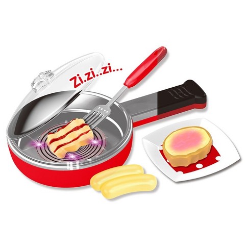 Theefun Play Kitchen Accessories Set: Play Kitchen Toys with Kids Pressure  Pot, Pan, Cooking Utensils and Cutting Play Food, Pretend Cooking Playset 