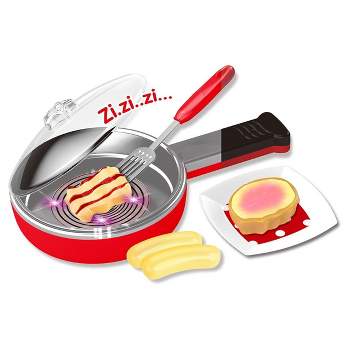 Insten Mini Pan Playset with Sound and Color Changing Lights, Pretend Kitchen Food Cooking Toys for Children & Kids