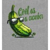 Cool As A Cucumber Humor Adult Crew Neck Short Sleeve Tee - 2 of 2