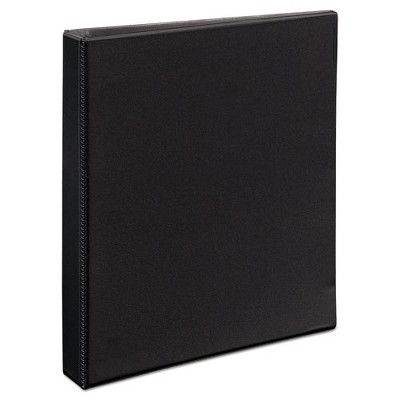 Avery Durable View Binder with DuraHinge and EZD Rings, 3 Rings, 1" Capacity, 11 x 8.5, Black, (9300)