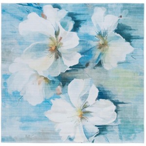 Malibu MBU851 Power Loomed Machine Washable Skid-Resistant Indoor Rugs - Safavieh - 1 of 4