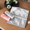 REGALWOVEN Cotton Soft Absorbent Plant Pattern Decorative Hand Towel 14" x 29" - 3 of 4