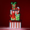 Package Stack and Candy Cane Ekkolight 47"H - 3 of 4
