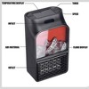 Milex Insta Heater Fireplace – Portable Electric Space Heater with LED Flame Effect & 3 Heat Settings, White - 4 of 4