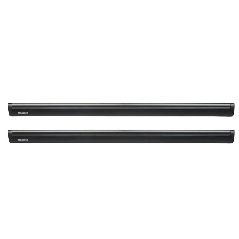 YAKIMA 50 Inch Aluminum T Slot JetStream Bar Aerodynamic Crossbars for Roof Rack Systems Compatible with any StreamLine Tower, Black, Set of 2, 1 of 8