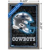 Trends International NFL Dallas Cowboys - Neon Helmet 23 Framed Wall Poster Prints - 3 of 4