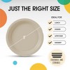 Exquisite Disposable Plastic Dinner Plates- 100 Count - 2 of 4