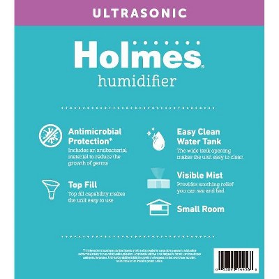 Holmes 0.36gal Antimicrobial Top Fill Ultrasonic Cool Mist Humidifier_5