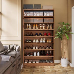 Hommoo 70.8'' Tall Freestanding Shoe Rack - 1 of 4