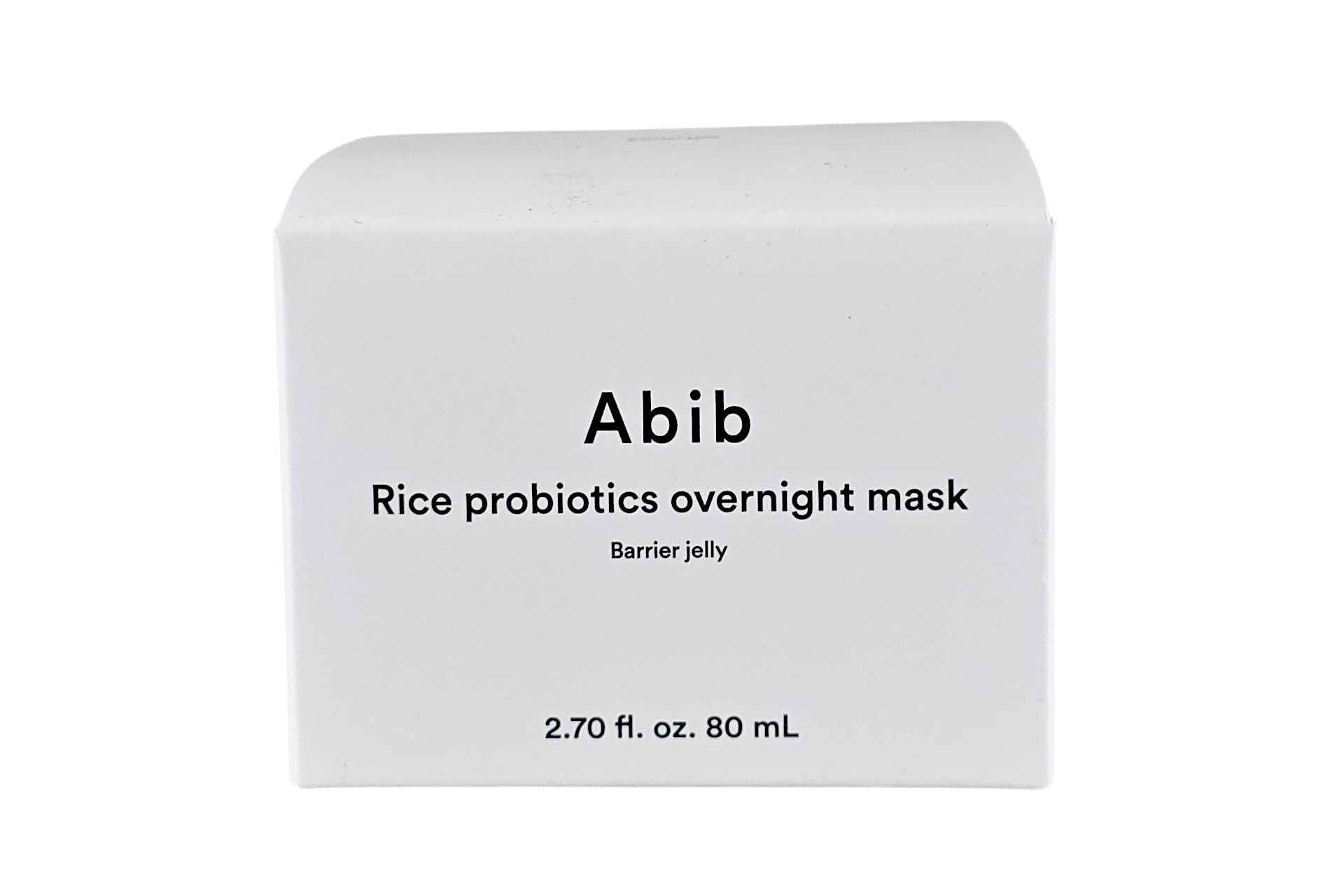 Abib Rice Probiotics Overnight Mask (2.70 oz) - Sleep. Repair. Glow. The Barrier Boosting Overnight Shield