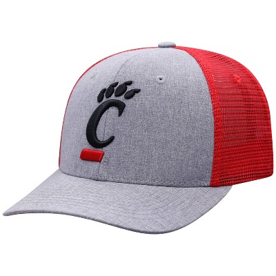 NCAA Cincinnati Bearcats Men's Gray Chambray with Hard Mesh Snapback Hat