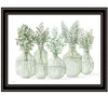 HomeRoots Simply Sage Black Framed Print Wall Art - 4 of 4