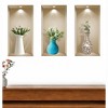 HomeRoots Set of Three Asa Faux Niche 3D Peel and Stick Wall Decals - 2 of 3