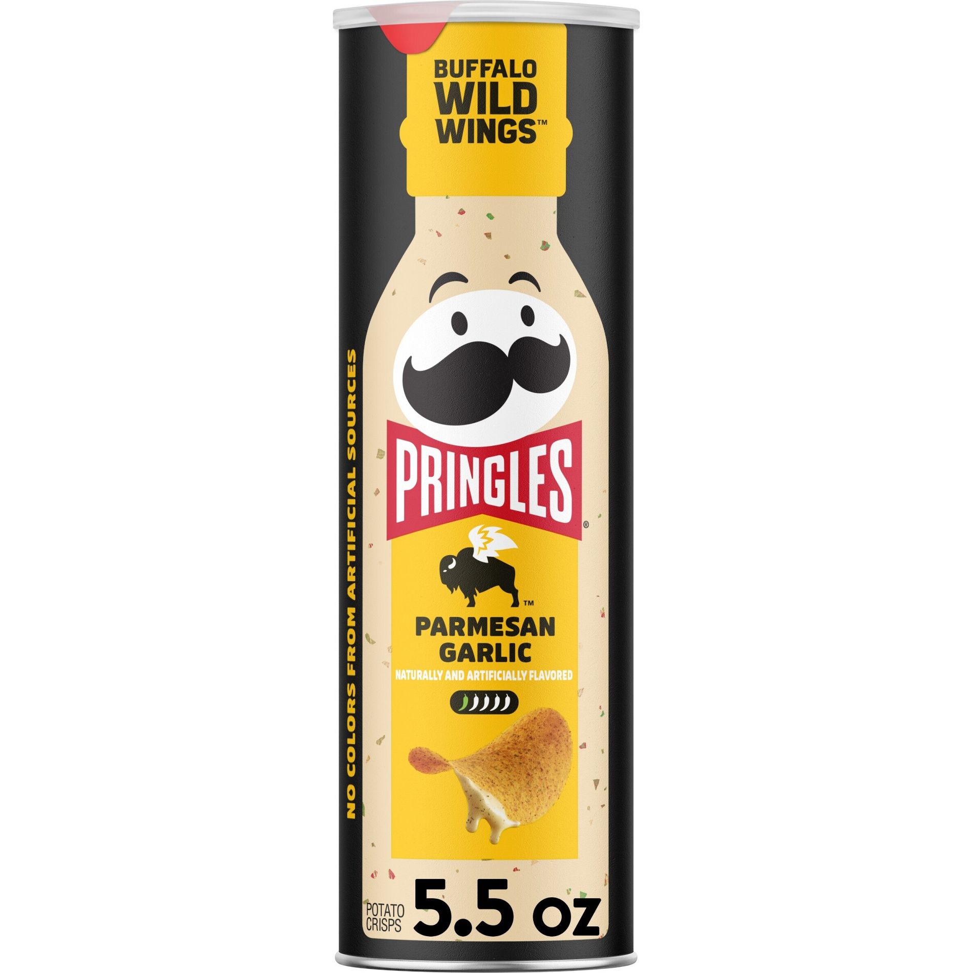 Pringles Buffalo Wild Wings Parmesan Garlic Crisps Chips - 5.5oz