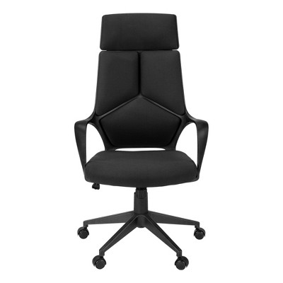 NicBex Adjustable Height Ergonomic Mesh Office Chairs with High Back and Universal Wheels for Work Study,Black