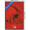 Trends International NFL Cleveland Browns - Logo 25 Framed Wall Poster Prints - 3 of 4