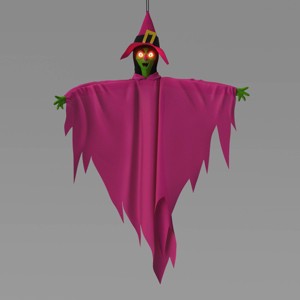 32" Ghoul Witch Halloween Decorative Prop Rose Red - Hyde and EEK! Boutique™ - 1 of 3