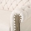NicBex 78.75 Inch Morden 3-Seater PU Sofa Couch with Wood Legs for Living Room,Office,Apartment - 4 of 4