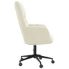 vidaXL Relaxing Chair Cream White Velvet - 4 of 4