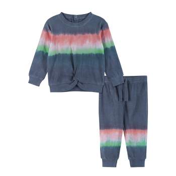 Andy & Evan Kids Girls Dino Sweater Set Purple, Size 6. : Target