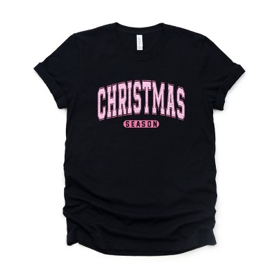 Simply Sage Market Pink Christmas Season Short Sleeve Tee